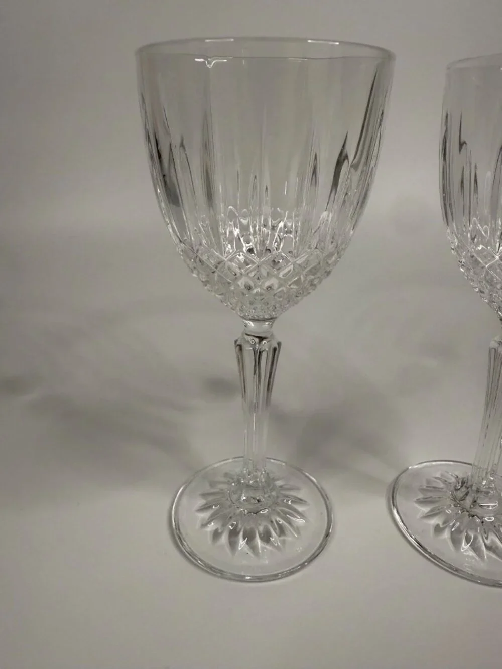 Vintage Crystal d'Arques Durand Constance Clear Crystal Wine Glass, 6.75